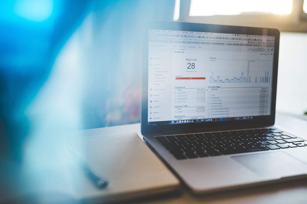 Real-time tracking of website data in order to boost conversion.