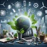Concept image of a web design firm building a sustainable digital presence